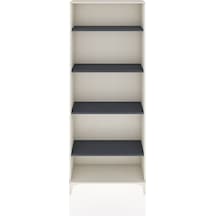 Arges Dolap 4 Raflı 88x30x221 Aytaşı-antrasit Aytası