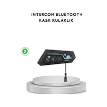 Bt22 Kask Bluetooth Kulaklık 5.0 Gürültü Engelleyici Ve Eller Serbest Kullanım