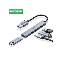 Rocoren Usb-a 3.0 5gbps 4 Portlu Usb Çoklayıcı Hub