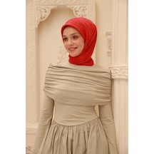 Silk Home Organik Eşarp 79015-31 Pembe, Kırmızı, Yeşil