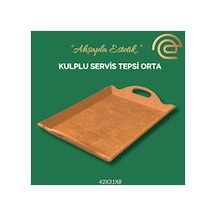 Kulplu Servis Tepsi Orta