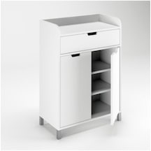 Ekonomik Çekmeceli Ayakkabılık Çok Amaçlı Dresuar Dolap 001