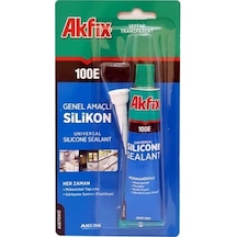100 E Genel Amaçlı Şeffaf Silikon