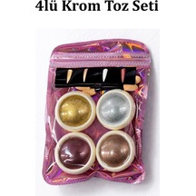 4lü Krom Toz Seti