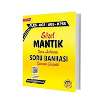 Tasarı Yayınları Ales Dgs Kpss Meb-ags Sözel Mantık Konu Anlatımlı Soru Bankası Çözümlü