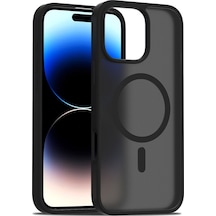 Joko İphone Uyumlu 16 Pro Max Kılıf Jota Seri Magsafe Kapak Siyah