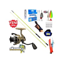 Okuma Outrax 3000 270cm 5-55gr Karbon High Tech Turna Spin Olta Takımı Seti