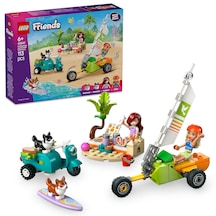 LEGO® Friends Sörfçü Köpekler ve Scooter Macerası 42641 - 6 Yaş ve Üzeri Çocuklar için Mini Bebek İçeren Yaratıcı Oyuncak Yapım Seti(113P)