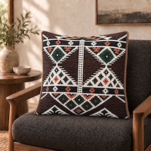 Bk Gift El Yapımı Otantik Türk Kilim Kırlent Yastık 43x45 Cm -6 Bohem Etnik Dekoratif Koltuk Yastığı Bitmeyencom38226 Bk Gift Renkli