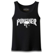 Punisher - Logo Ban Siyah Erkek Atlet