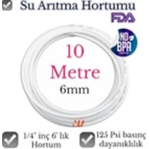 Nefa Su Arıtma Hortumu 1/4 İnç 6 Mm 10 Metre