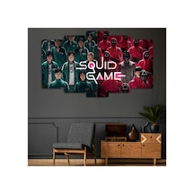 Squid Game 5 Parçalı Tablo Görsel - 702503880 Görsel