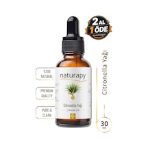 Naturapy Citronella Yağı Citronella Oil Uçucu Yağ 30 Ml Damlalıklı Cam Şişe Diğer