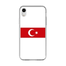 İphone Xr Uyumlu Türk Milli Takım Beyaz Forma Baskılı Silikon Kılıf Renkli