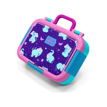 Coral High Kids Mor Pembe Fil Desenli Paslanmaz Çelik Beslenme Kabı 39293 Mor