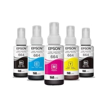 Epson 664 EcoTank L100 Mürekkep Kartuş Takımı +1 Siyah Mürekkep