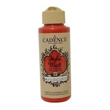 Style Matt Akrilik Boya 120 Ml - Ateş Kırmızı 9040 Ateş Kırmızı Ateş Kırmızı