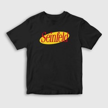 Presmono Unisex Çocuk Logo Seinfeld T-Shirt