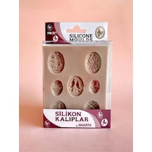 Silikon Kalıp-pin Set Beyaz