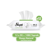 Sleepy Natural Islak Bebek Havlusu 12 X 90'Lı