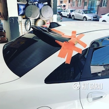 Fiat Linea Cam Üstü Spoiler Plastik Boyalı