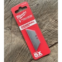 Milwaukee Rötüş Bıçak Yedeği Halı Kesme Maket Bıçak Yedeği 62mm 5li