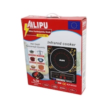 Dijital Tekli Elektrikli Ultra Fonksiyonlu Ocak 3500w Kızılötesi Pişirici Zamanlayıcı Dokunmatik Alp-dt213 5256