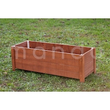 MANDU” 114x38 Dekoratif Ahşap Saksı