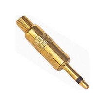 Powermaster 3.5 Mm Mono Gold Metal Jack Fiş