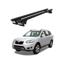 Venüs Hyundai Santa Fe 2006-2012 Uyumlu Siyah Ara Atkı Port Bagaj Tavan Barı