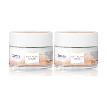 Zaroza Kırışıklık Karşıtı & Yoğun Nem Kolajen & Hyaluronic Asit Krem 50 Ml 2 Paketi
