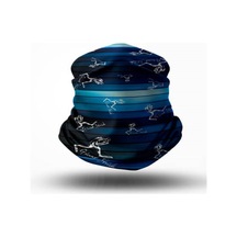 Scuba Tube Blue Waves