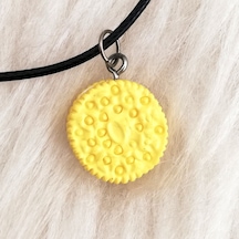 Sarı Oreo Kolye Çok Renkli