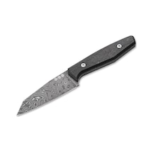 Böker Manufaktur Daily Knives AK1 Damast Kamp Bıçak Gri - Siyah