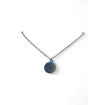 Yaşam Çiçeği Çelik Kadın Bijuteri Kolye Gold - Gümüş