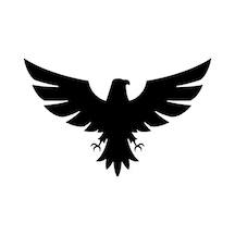 Kartal Oto Sticker Siyah 25 X 37 Cm597