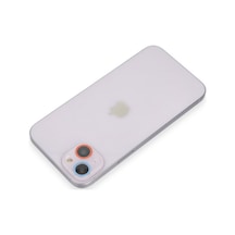 İphone 13 Mini Renkli Kamera Lens Koruma Cam - Pembe-mavi