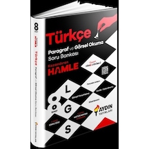 8. Sınıf Görsel Okuma ve Paragraf Soru Bankası -  Aydın Yayınları