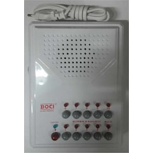 Boci Bocci 10 Lu Merkezi Diafon + 10 Adet Şube