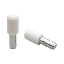 Plastik Başlı Metal Raf Pimi 24 Adet