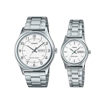 Casio Mtp-ltp-v006d-7b2udf Çift Kol Saati Kadın-erkek Metalik