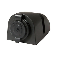 12V - 24V Çakmak Şarj Soketi Yüzeye Montaj Kapalı Tip Çakmaklık
