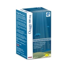 Ocean Limon Aromalı 500 Mg 60 Kapsül Balık Yağı