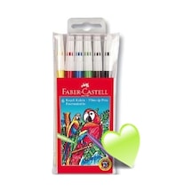 Faber Castell Keçeli Kalem 6lı - 3 Paket