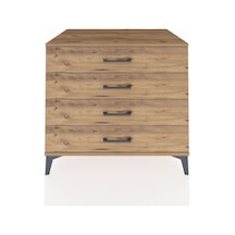 Kronos Şifonyer 4 Çekmeceli 88x59x80 Çam-çam Çam
