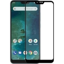 Xiaomi Mi A2 Lite Tam Kaplayan Temperli Ekran Koruyucu