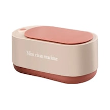 Springsun Ultrasonik Temizleyici: Yüksek Frekanslı Titreşimli, Sessiz Profesyonel Takı Ve Gözlük Temizleme Makinesi Pembe