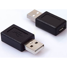 Usb Erkek Micro Usb Dişi Usb Çevirici Adaptör