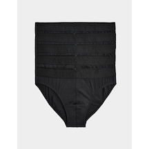 Marks & Spencer Autograph 5'li Brief T14005348a Siyah Mix