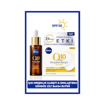 Nivea Luminous630 Leke  Gündüz Yüz Kremi 40 ML + Q10   Çift Etkili Serum 30 ML
